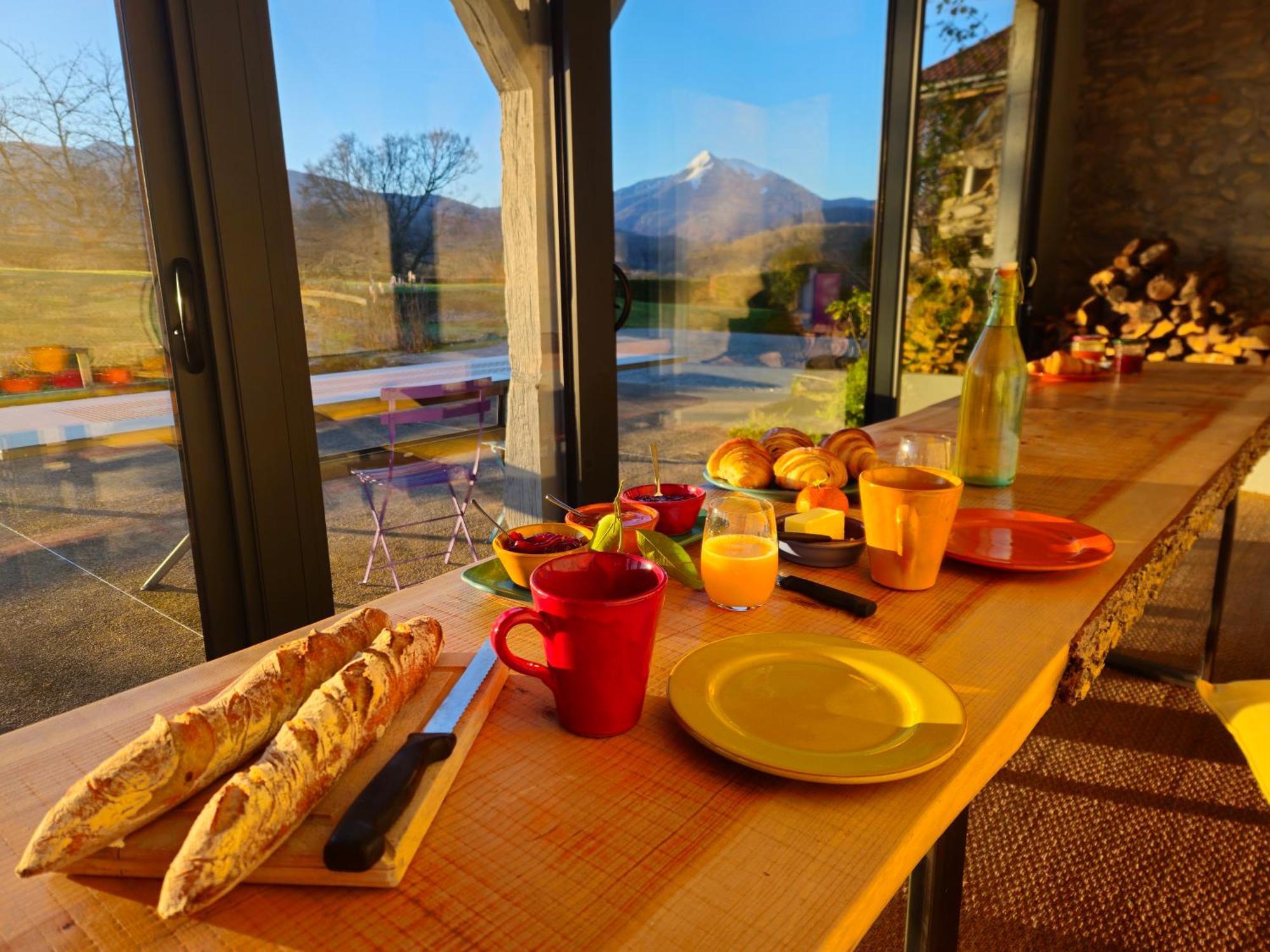 Les Couleurs Du Cagire Bed & Breakfast Couret Exterior photo
